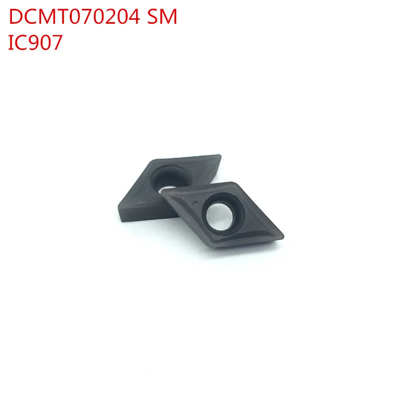 

DCMT070204 SM IC907 50PCS carbide inserts Internal latter cutter turning tool cnc machine cutting tools tungsten carbide
