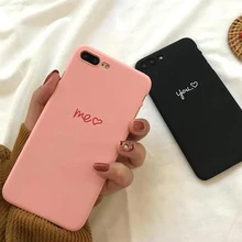 2018 Rushed Me You Love Heart Shape Lovers Pc жесткий чехол для телефона Fundas Coque Iphone 6 S