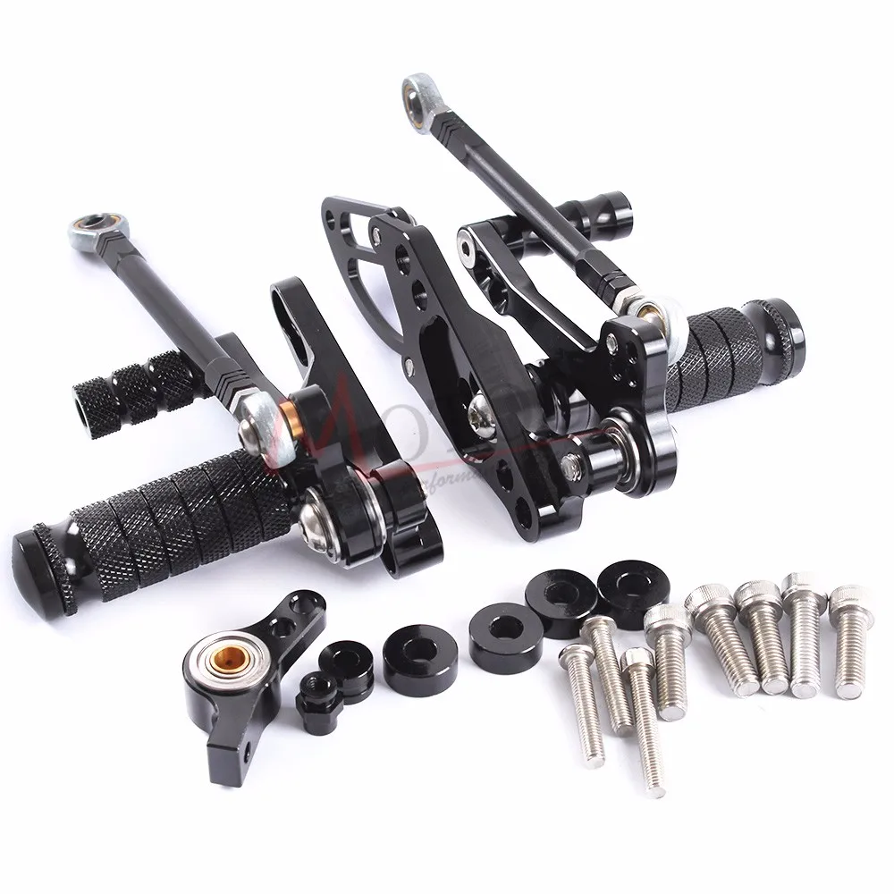 Motocicleta de Alumínio Pegs para a Ducati Motoo-conjuntos Completos Rearsets Ajustáveis Traseiro pé Streetfighter 2011-2020 Cnc 11 High Quality foot pegs