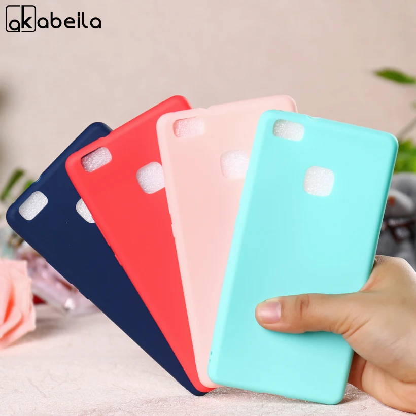 

AKABEILA Silicone Phone Cases For Huawei P9 Lite Bag Cover P9 Mini G9 G9 Lite VNS-L21 VNS-L22 VNS-L23 VNS-L31 VNS-L53 Housings