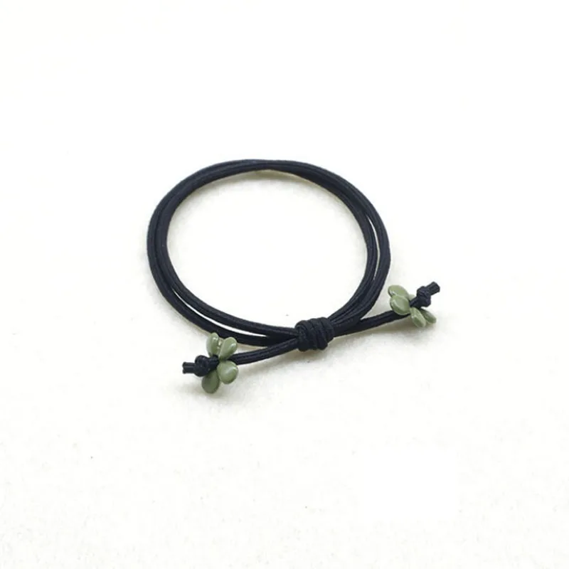 

Fashion Little Flower Girls Elastic Hair Accessories Elegance Ladies Hair Bun Hairbands Women Rope Jewelry Hair rings Headwear