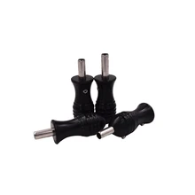 Алюминиевые насадки для татуажа комплект 5 шт. черный винт держатель для инструментов для нанесения татуировки трубки с задними стеблями 22 мм для тату машины пистолет иглы тату