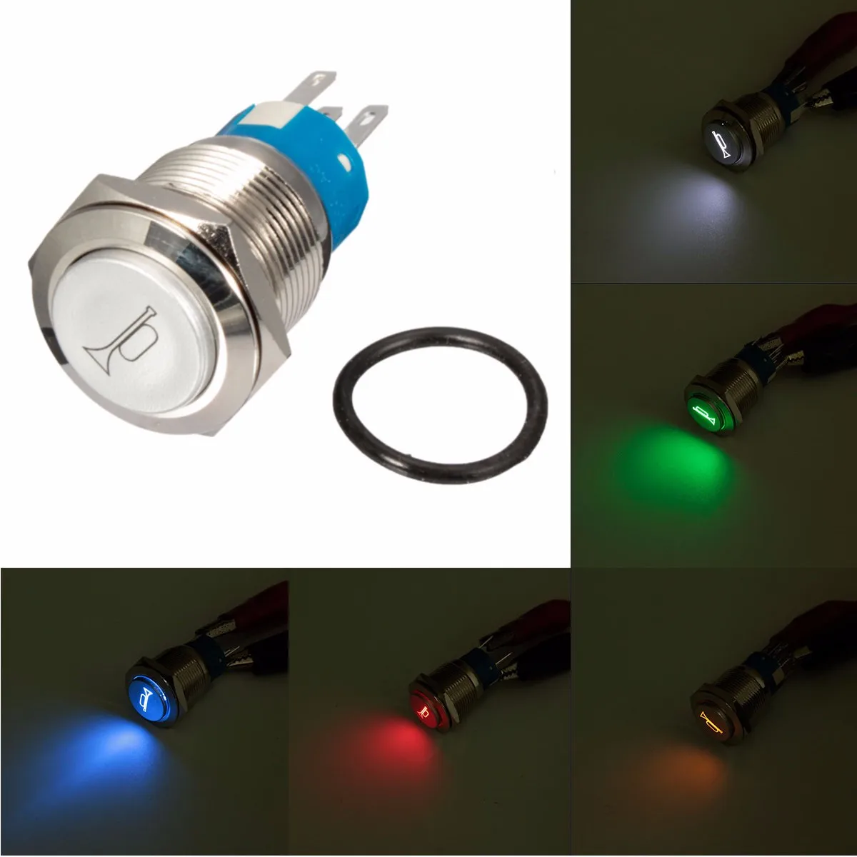 Best 12V Waterproof Push Button On-Off Switch With Lead Motorcycle Car Boat UK