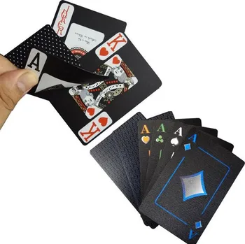 

Retail free shipping Texas Hold'em Plastic Playing Cards PVC Waterproof Poker