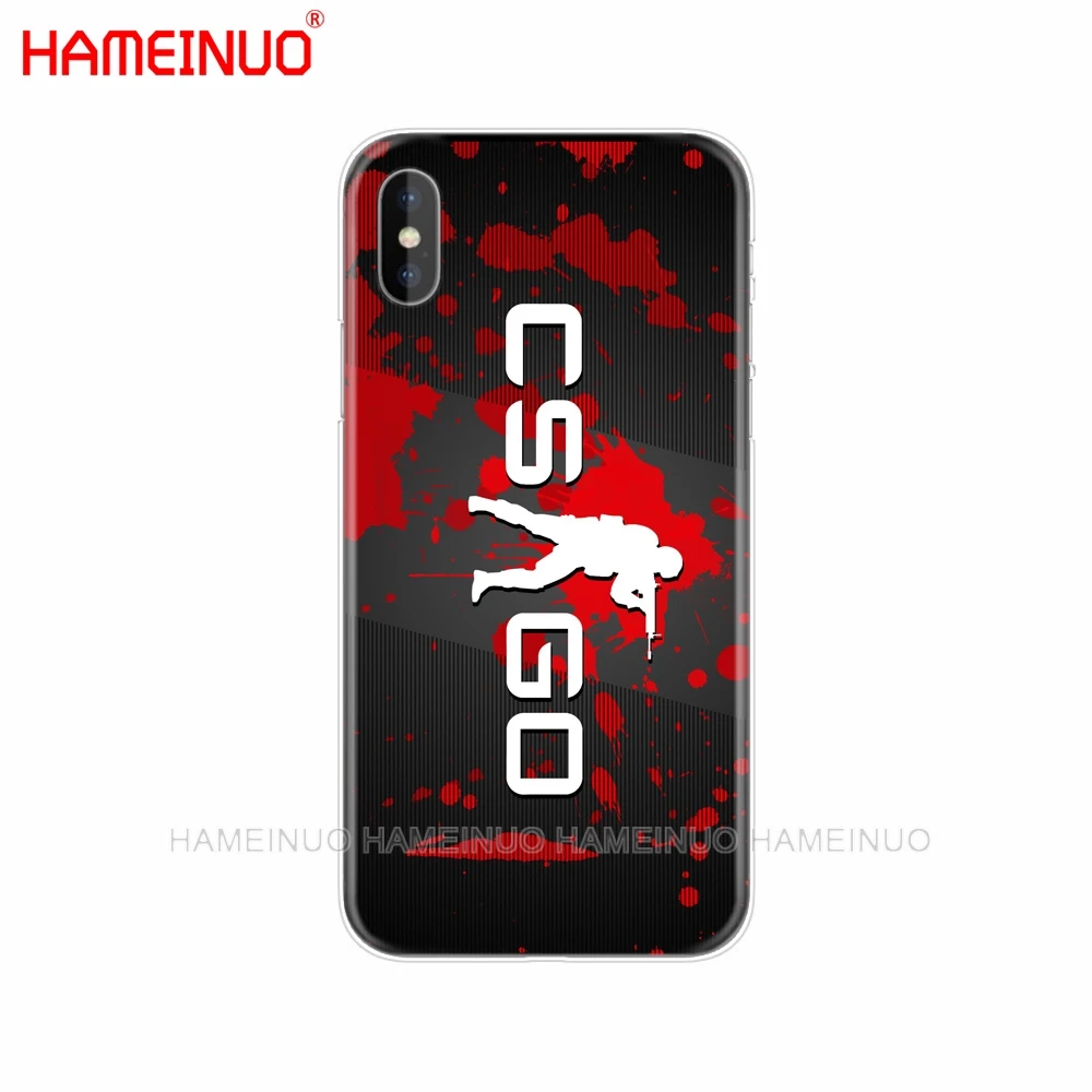 HAMEINUO счетчик Strike CS GO и PUBG чехол для сотового телефона для iphone X 8 7 6 4 4S 5 5S SE 5c 6s plus - Цвет: 80881