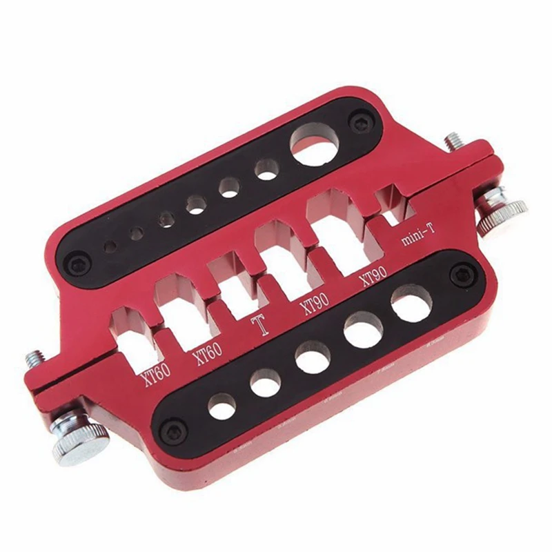 

Aluminum Multi-function Universal Soldering Station Insulation for T-Plug Banana Plug RC Multicopter Airplane