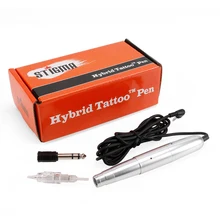 Карандаш для татуажа комплект роторная татуировка машина и Перманентный макияж ручка 4,5 Вт мотор бесплатно иглы картридж соединительная линия M640