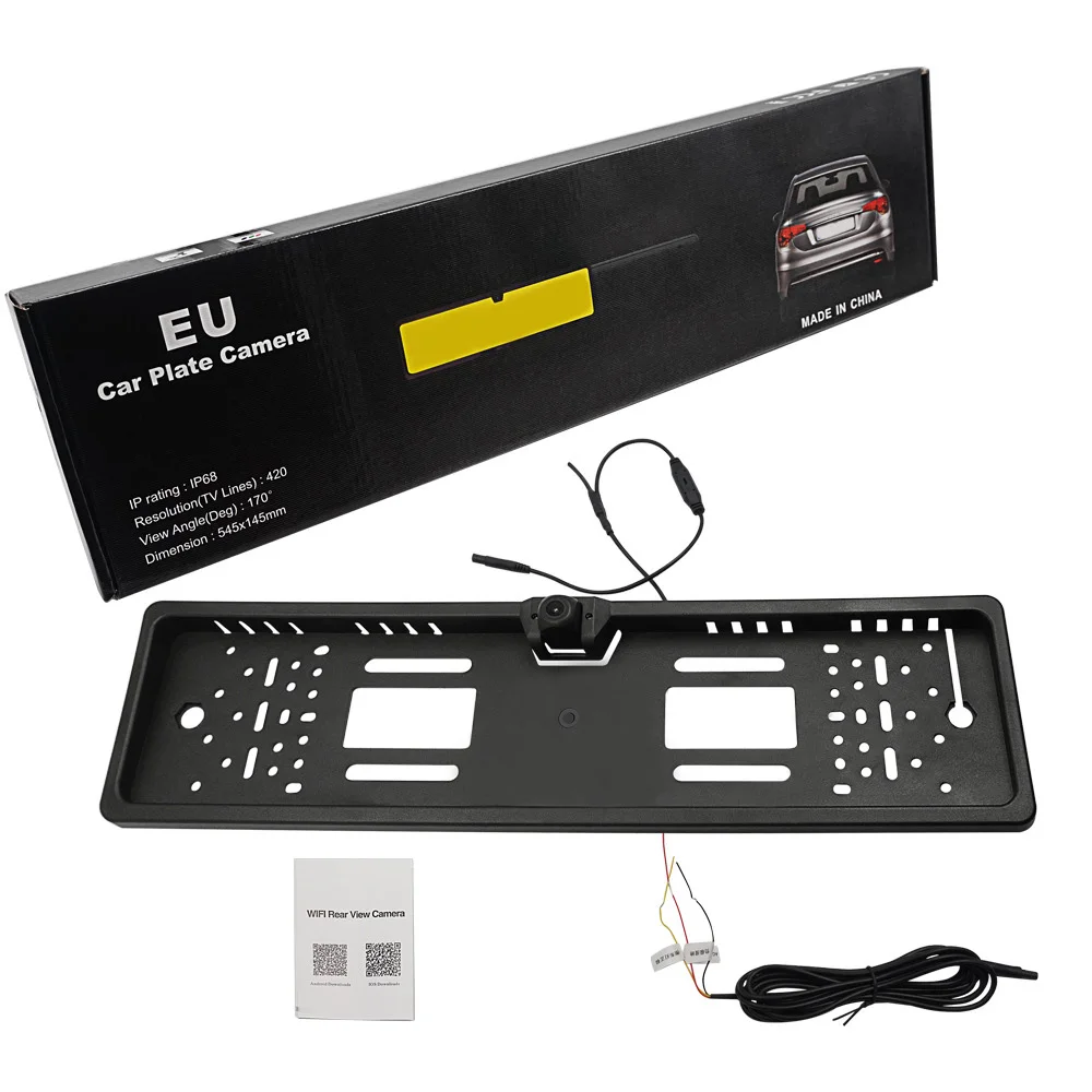 Car DVR Wireless Wifi Parking Reverse Rear View Camera Vehicle Auto security Camera Waterproof Wide Angle HD Car accessories