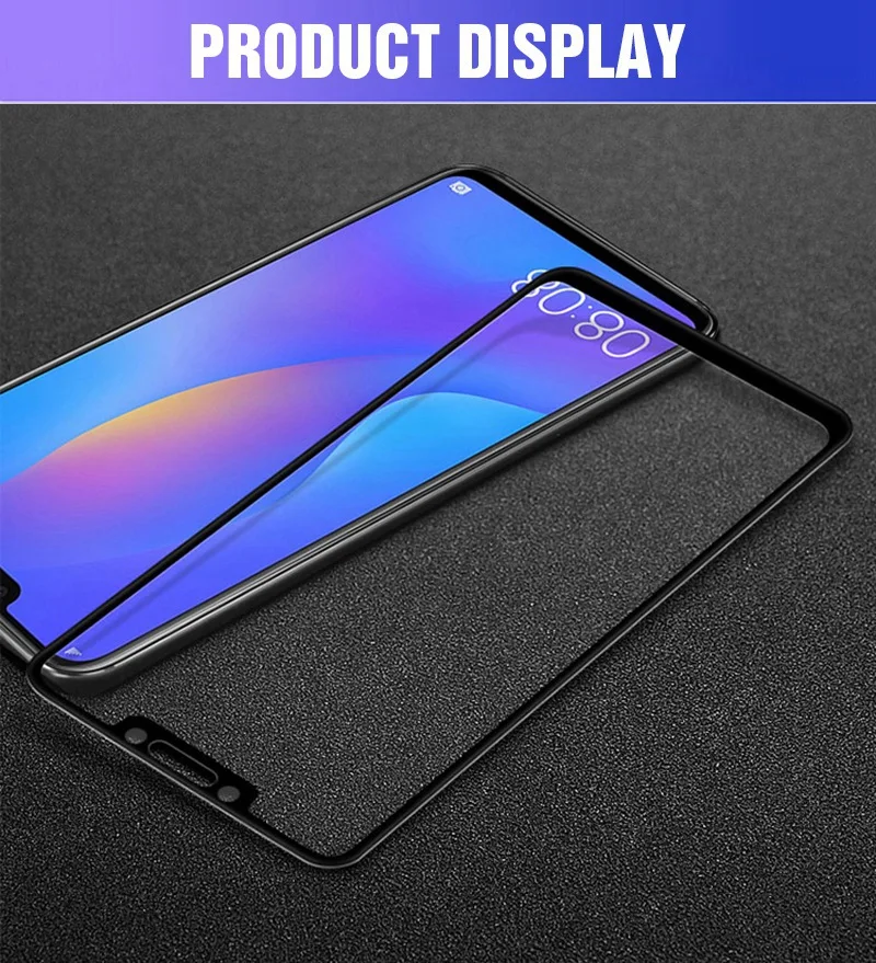 TOMKAS 2 Pcs Protective Glass on For Huawei Honor 9 Lite Glass Tempered For Huawei Honor 8X 7A 7C 10 Y5 2018 Honor Play 7 Glass