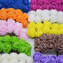 144 Pcs/Lot Rose Flower Home Decorative PE Foam Rose Artificial Flowers For Wedding Accessories DIY Wreath Fake Foam Rose Flower 144 Pcs/Lot Rose Flower Home Decorative PE Foam Rose Artificial Flowers For Wedding Accessories DIY Wreath Fake Foam Rose Flower