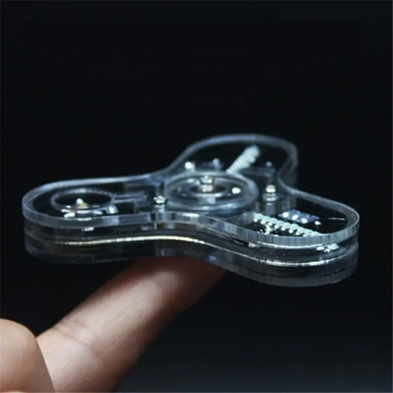 2019 Popular DIY Fingertip Gyro Electronic Kit LED Fidget Spinner STEM Educational Toy Require Welding Kids 1 2019 Popular DIY Fingertip Gyro Electronic Kit LED Fidget Spinner STEM Educational Toy Require Welding Kids 5