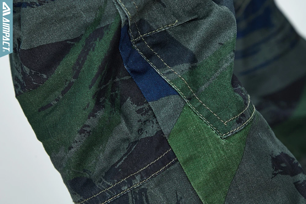 Aimpact 2018 Spring Men Casual Fashion Camo Jogger Pant Man Cotton Fitted Trace Twill Pant Male Straight Tapered Trousers AM5011 (19)