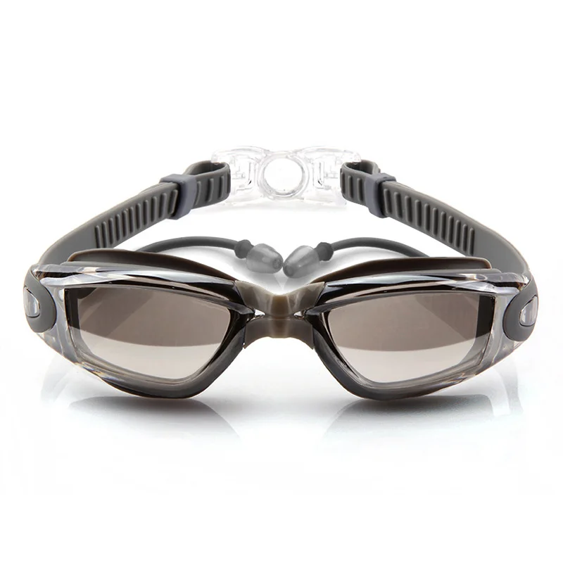 

Hot Selling Swimming Goggles Anti-Fog UV Protection Crystal Clear Vision with Protective Case Fit For Adults Men Women Kids