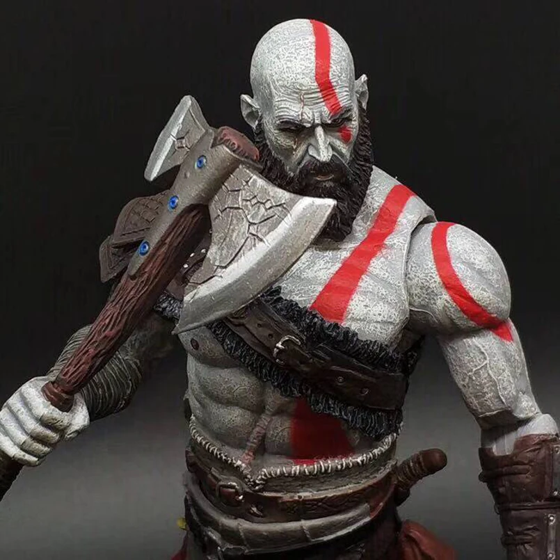 23 см NECA Game God of War 4 Kratos фигурки игрушки Коллекционная модель ПВХ игрушка подарок