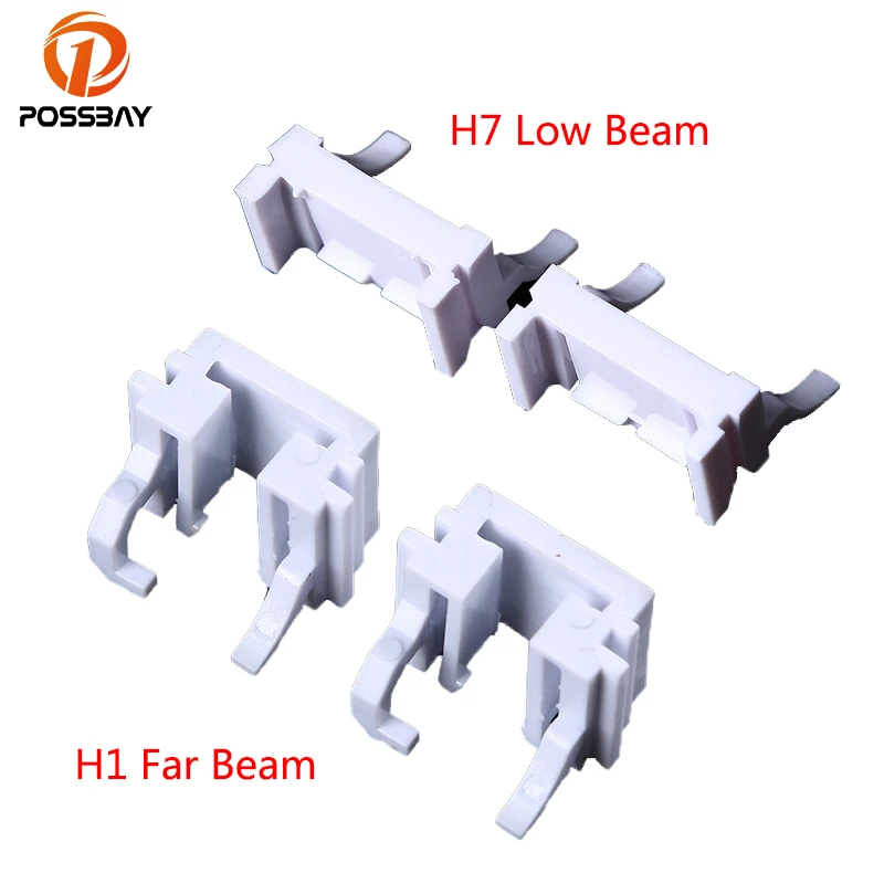 2X H7 HID Xenon Bulb Base Holder Adapter Adaptor Ford Mondeo Mk4 Low Beam CP2