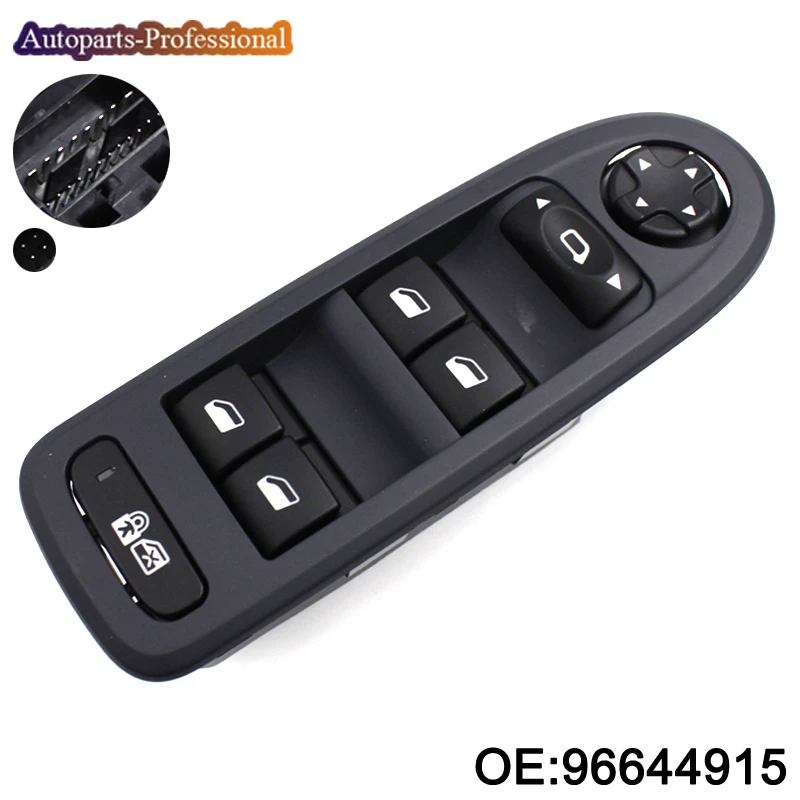 96644915 New Power Window Switch For Peugeot 308 5 Door Hatchback Wagon