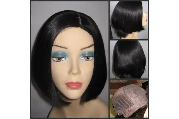 

6A  Full Lace Human Hair Wigs Brazilian Virgin silky  Straight Lace Front Wigs Glueless Full Lace Wigs For Black Women