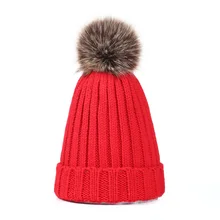 Лидер продаж, вязаная женская модная утепленная одежда, зимняя однотонная вязаная зимняя шапка из шерсти и хлопка, красные, бежевые, черные шапки, новинка