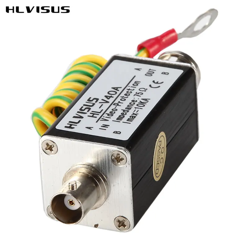 BNC COAX Coaxial Cable CCTV Monitoring Security Camera Monitor Surge