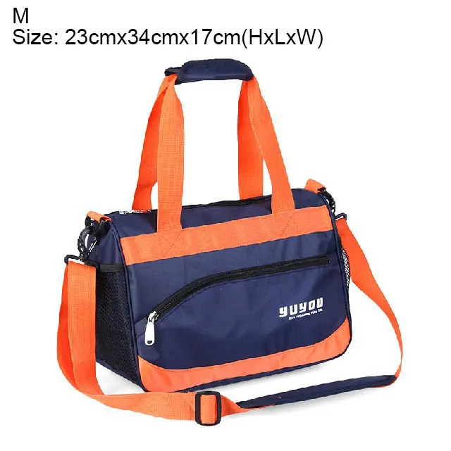 Dry Wet Swimming Bag Beach Bags Pool Handbag Waterproof Swim for Women Men Travel Tas Sac De Sport Gym Bag Training Pouch XA31WD - Цвет: Orange M