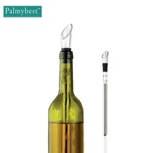 Из нержавеющей стали, охлаждающая палочка для охлаждения вина с винной Pourer охлаждающие палочки пивной охладитель напитков Замороженные Палочки ледяные барные инструменты