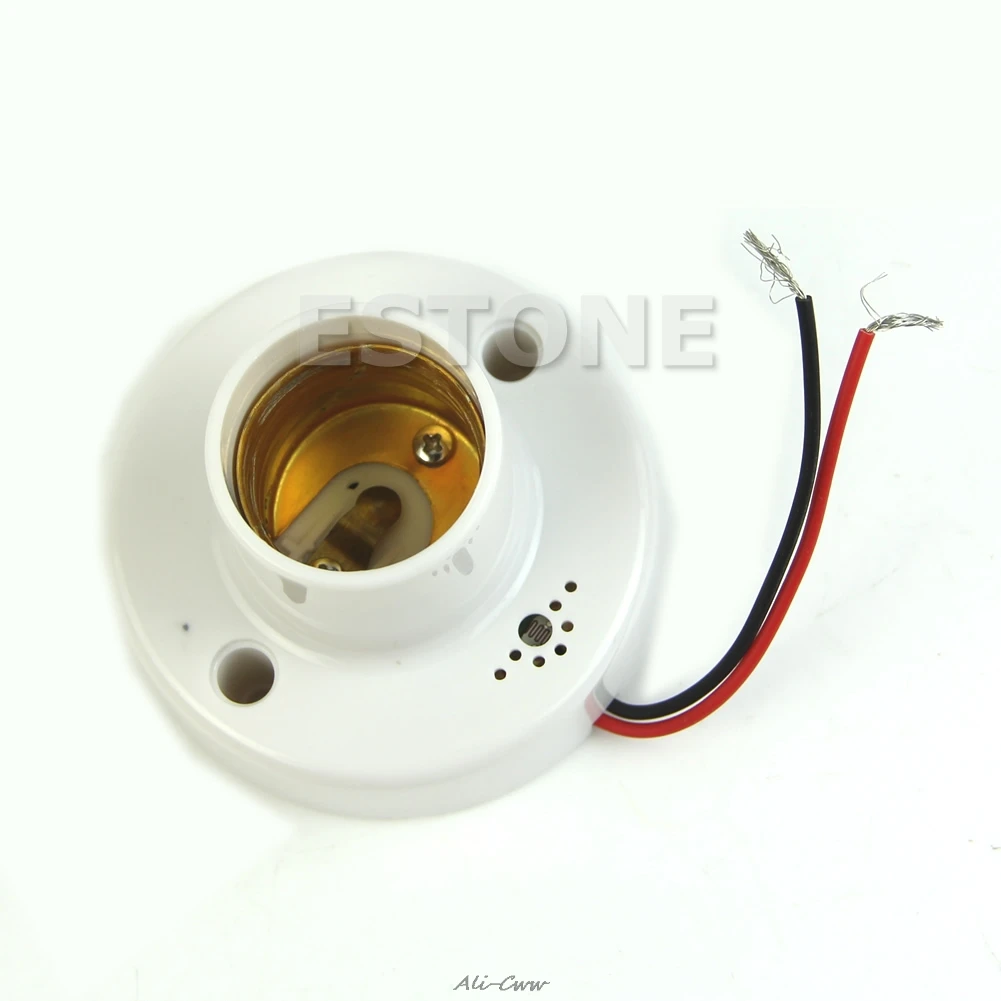 

E27 220V Lamp Holder Sound Voice Control Induction Light Bulb New Switch Adapter