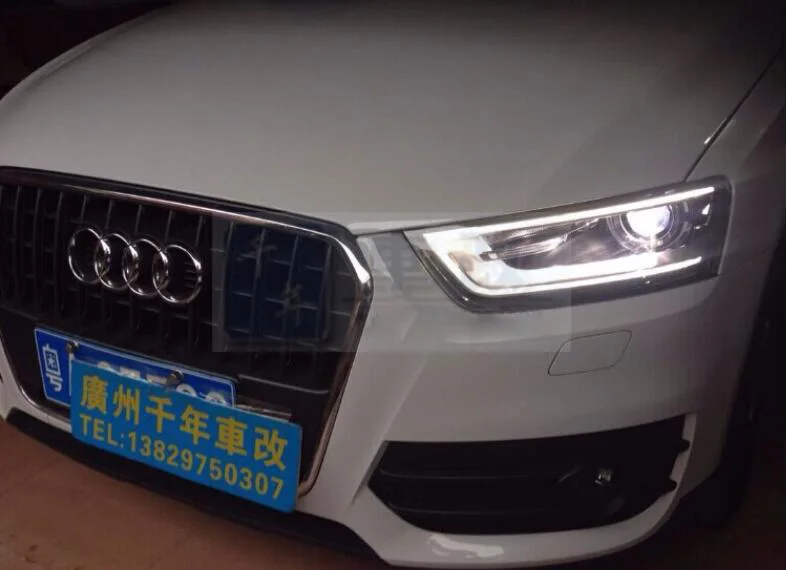HID, 2013~ автомобильный Стайлинг для Audl Q3 фар, canbus балласт, Q3 противотуманных фар, A4, A5, A8, Q7, S3 S4 S5 S6 S7 S8, Q3 Головной фонарь