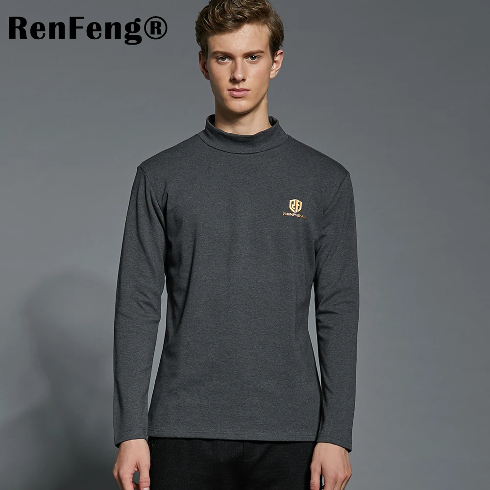 Brand Clothing Men Casual Undershirt Cotton Slim Fit Man Undershirts Bodybuilding Fitness Male Slim Bottoming Shirt Underwear (2)