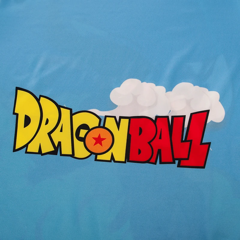 Новый летний Круглый воротник Мужская футболка аниме 3D печать Dragon Ball сжатия