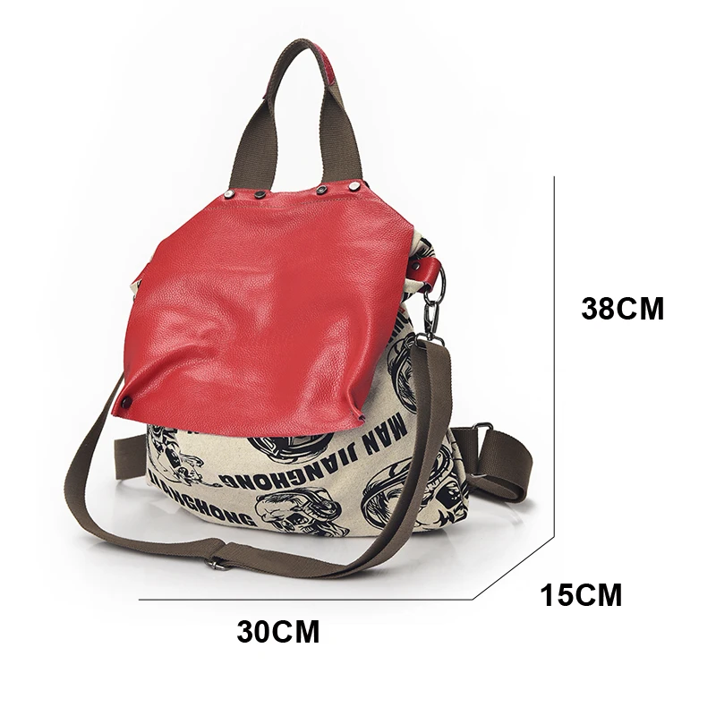 MANJIANGHONG, повседневный рюкзак из парусины, хит цвета, Модная студенческая сумка, Ретро стиль, простая многофункциональная дорожная сумка