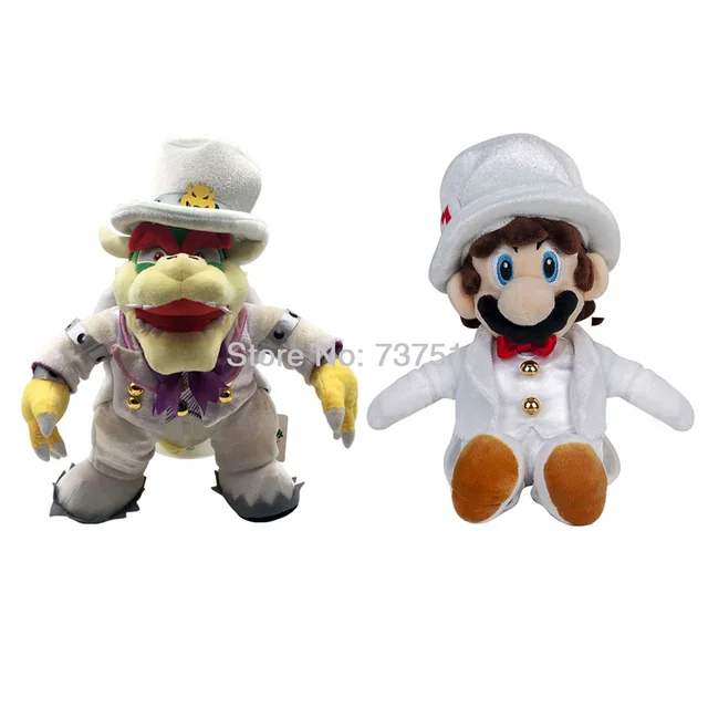 New Super Mario Plush Mario With White 