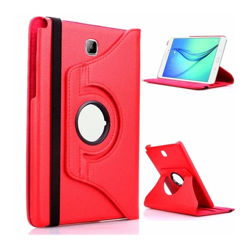 

KiKiss Cover For Samsung GALAXY Tab 3 GT P3200 P3210 7 inch Tablet Case 360 Degree Rotate Stand PU Leather Protector Case