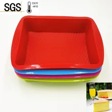 29*23*6 CM 260G 2016 Heißer Verkauf Große und Schöne Platz Quadrate Form Silikon Backform backen Werkzeuge Kostenloser Versand
