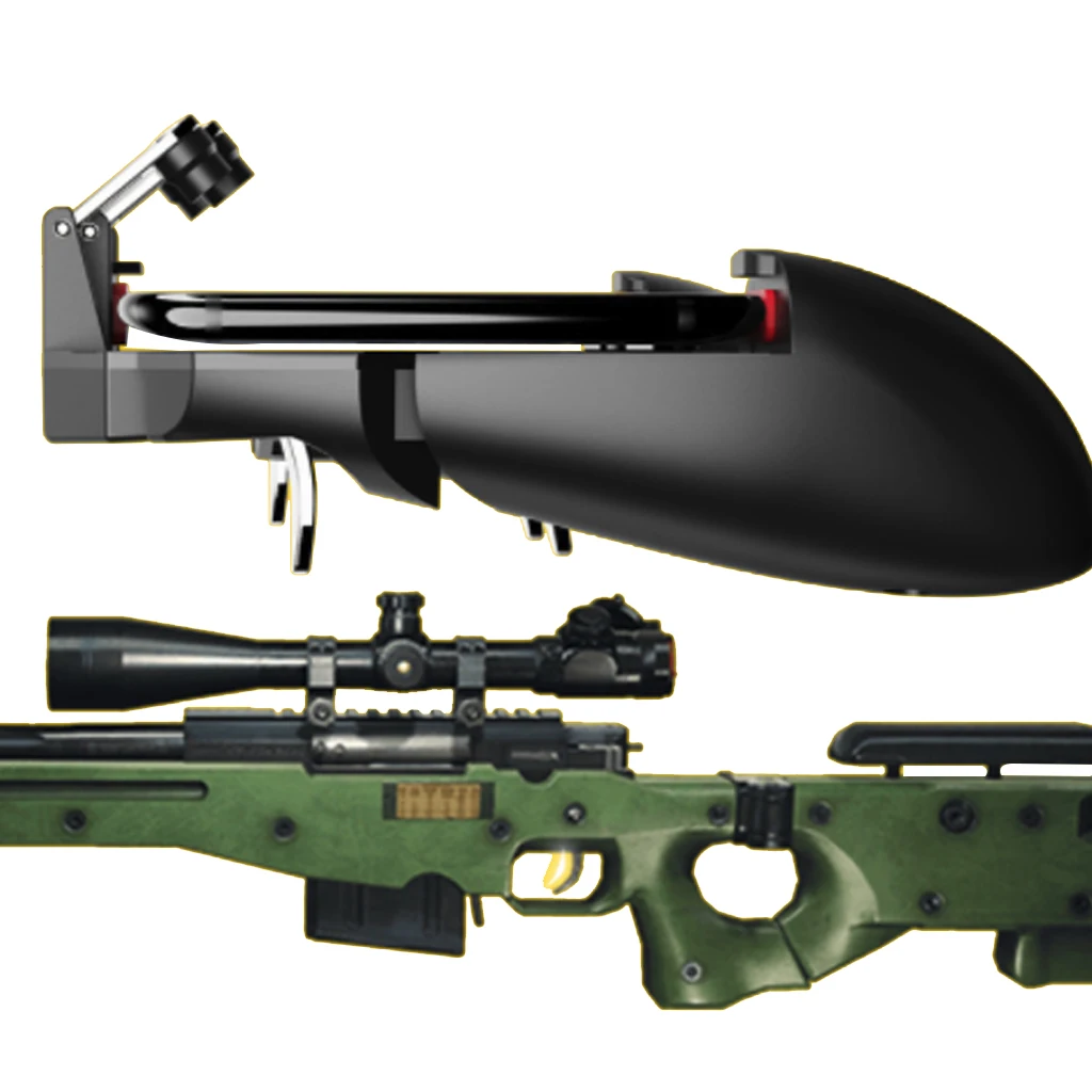  Original AK66 Six Finger Mobile Game Controller Shooting Free Fire Key Button Gamepad Joystick Game
