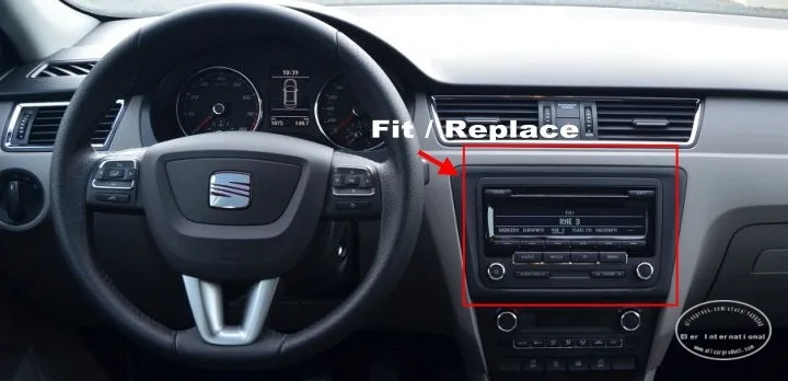 Perfect Liandlee 2 din Car GPS Android For SEAT Toledo MK3 2005~2009 Radio Navi Navigation Maps DVD player HD Screen OBD2 Camera TV 1