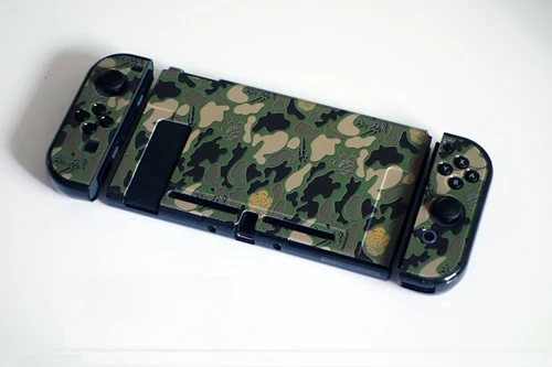 Защитный чехол Dockable для nintendo Switch с R+ L Joy-Con накладками контроллера - Цвет: Camouflage Case