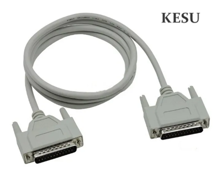 25Pin DB25 параллельно штекер-штекер принтер LPT M-M кабель 1 5 м/3 м/5 м/10 м компьютерный