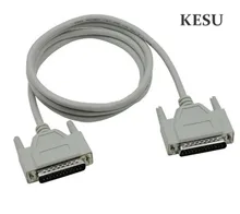 25Pin DB25 DB25 M-M de Impressora LPT Paralelo Macho para Macho Cabo 1.5 M/3 M/5 M/ 10 M Computador Cabo Estendendo Cabo 25 Pin LPT de Impressora