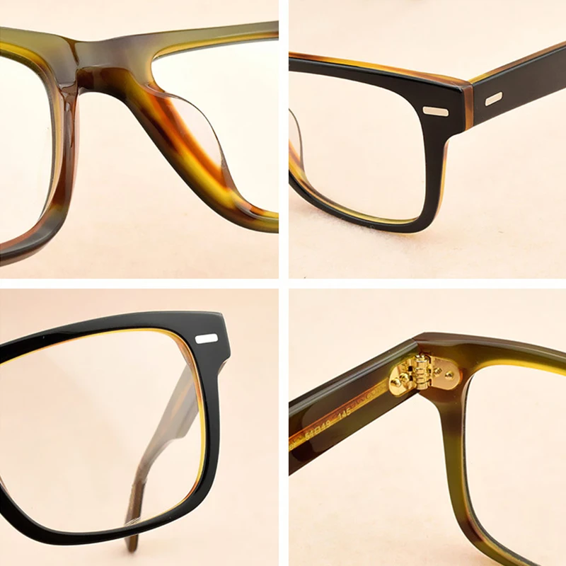 Брендовые ретро оптические очки, оправа для мужчин и женщин, близорукость, компьютерные очки для чтения, оптические очки по рецепту, Брендовые очки OV5393U