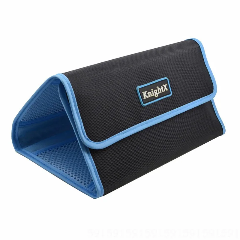 KnightX фильтр для объектива камеры чехол fundas сумка держатель коробки чехол 49 52 55 58 62 67 72 77 мм для Canon NIKON SONY UV CPL ND STAR d5200 - Color: Blue 6 Pockets bag