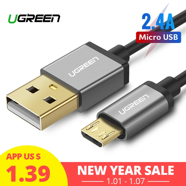 Cheap Ugreen Micro USB Cable 2.4A Fast Charging Data Cable for Xiaomi Redmi Note Huawei HTC Mobile Phone Charger Cable Micro USB Cord Cheap Ugreen Micro USB Cable 2.4A Fast Charging Data Cable for Xiaomi Redmi Note Huawei HTC Mobile Phone Charger Cable Micro USB Cord