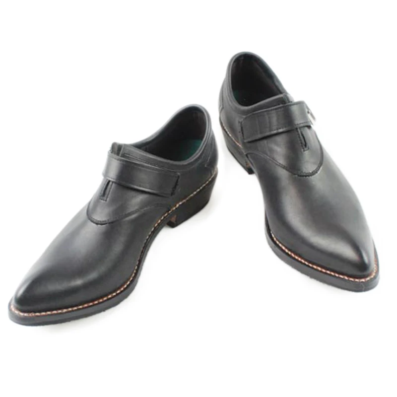 Мужские рабочие ботинки из натуральной воловьей кожи; Мужская обувь; ковбойская обувь с пряжкой; Мужская обувь; большие размеры 38-45