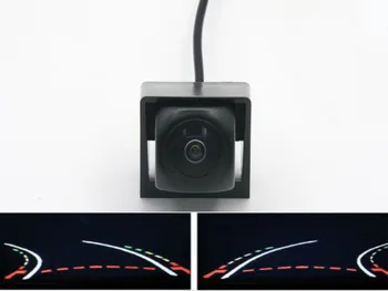 

HD 1080P Fisheye Lens Trajectory Tracks Car Rear view Camera for Ssangyong New Actyon / Korando 2014 Waterproof Backup camera