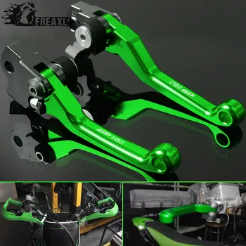 

CNC Aluminum Motocross Pit Dirt Bike Pivot Brake Clutch Levers Motorcycle Handbar For Kawasaki KX450F KX 450F KX 450 F 2006-2018