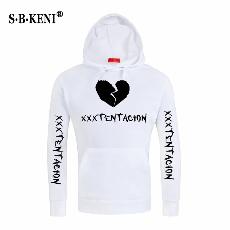 2019 Top Rapper XXX Tentacion Casual Hoodie Hip Hop Print Men's Women's Wear Sweatshirt Fashion Sport Shirt Hoodies Clothes