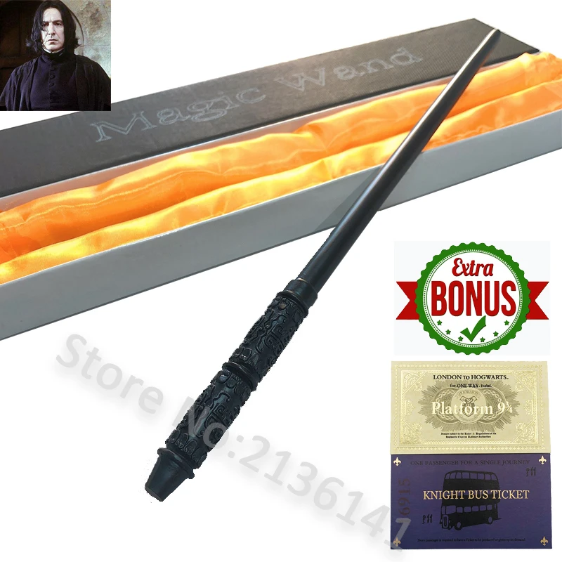 Новинка, 35 см, высокое качество, волшебная палочка Severus Snape с подарочной коробкой, Коллекция игр для косплея, палочка, серия Harry Stick, игрушки