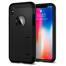 Жесткий защитный чехол SPIGEN для iPhone XS/iPhone X