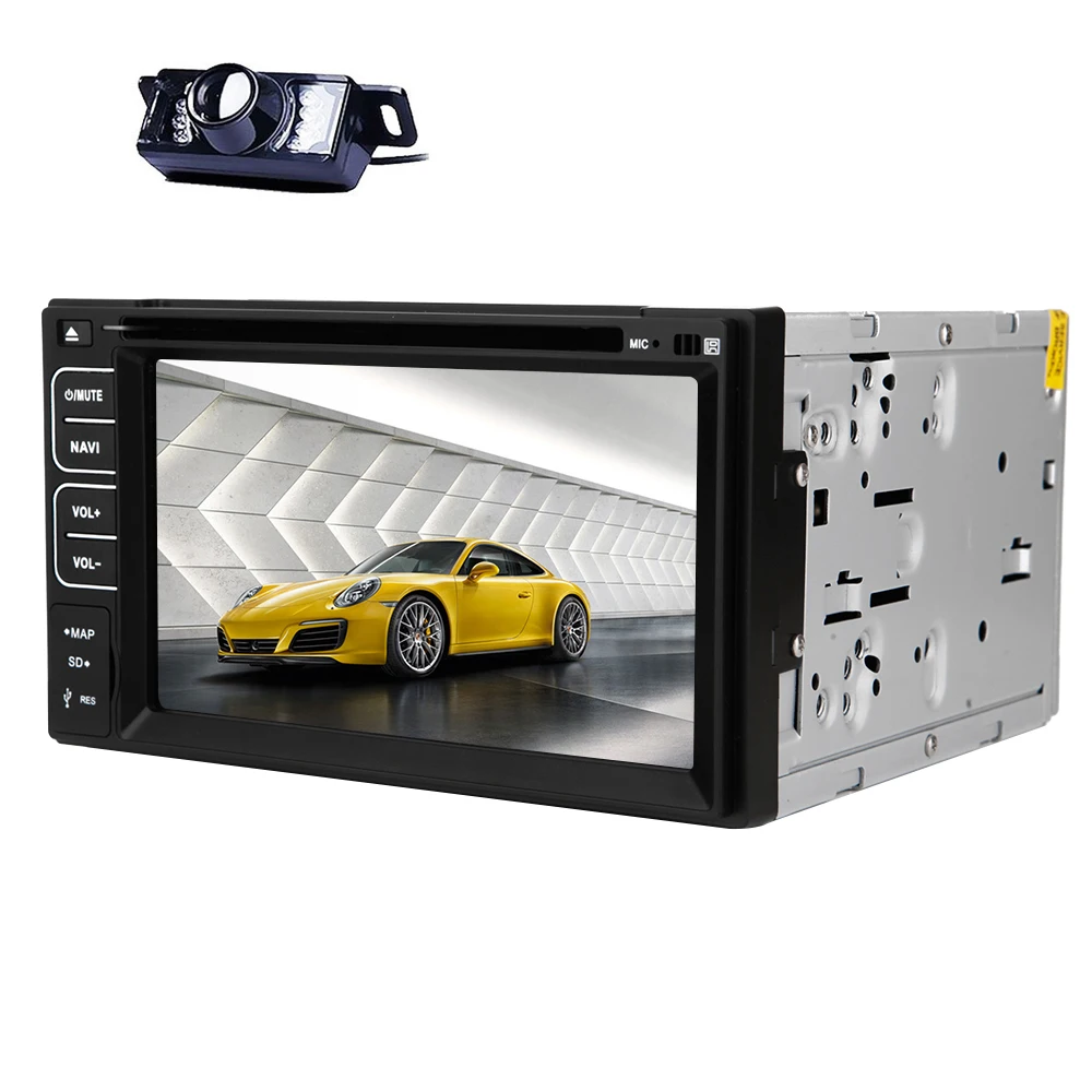 Perfect Steering Wheel Car DVD Player Bluetooth FM AM Touchscreen Receiver Autoradio Video Radio Map GPS Stereo RDS Navigator 11