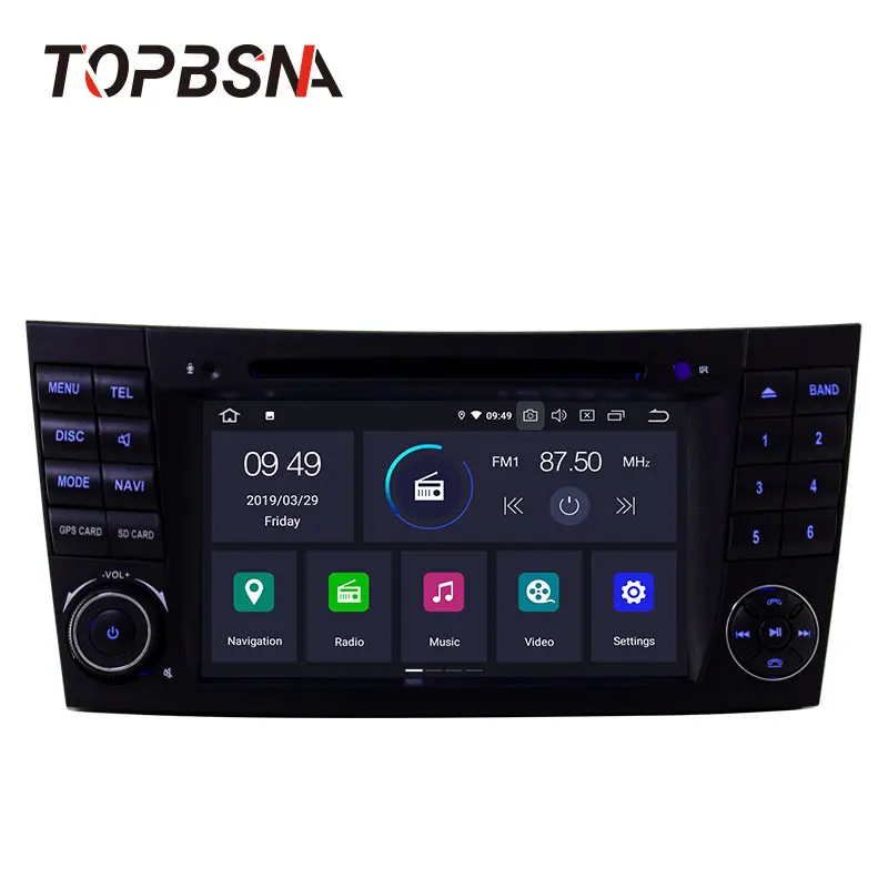 Flash Deal TOPBSNA Android 9.0 Car DVD Player For Mercedes Benz E-class W211 CLK W209 CLS W219 W463 GPS 2 Din Car Multimedia WIFI Stereo BT 1 Flash Deal TOPBSNA Android 9.0 Car DVD Player For Mercedes Benz E-class W211 CLK W209 CLS W219 W463 GPS 2 Din Car Multimedia WIFI Stereo BT 1