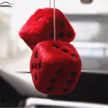 Пара плюшевых присосок подвес пони пух автомобиля интерьер автомобильные аксессуары Stying